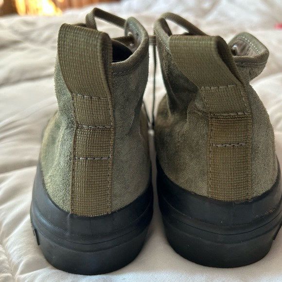 SeaVees Suede Mariners High Top Boot Sneaker. Olive Size 6.5 US - Picture 5 of 8
